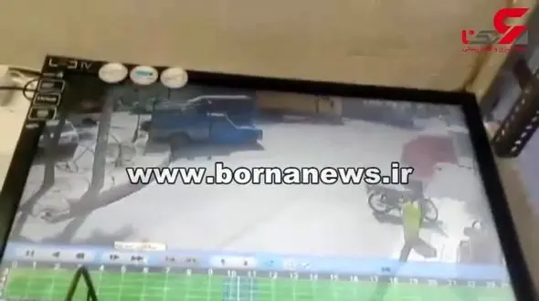 فیلم لحظه ربودن دختربچه8 ماهه در مشیریه تهران + عکس دختر بچه