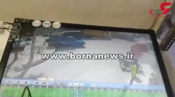 فیلم لحظه ربودن دختربچه8 ماهه در مشیریه تهران + عکس دختر بچه