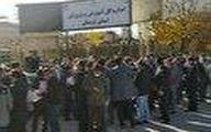 تجمع فرهنگیان لرستان مقابل اداره کل آموزش و پرورش