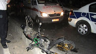 راننده کامیون جوان موتور سوار را در اتوبان امام علی زیر کرد / تصادف مرگبار در تهران