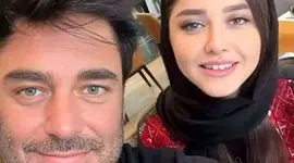 اولین عکس از قدم زدن محمدرضا گلزار و زنش در خیابان های تهران / آیسان آقاخانی دختری از دبی تا عروسی در تهران 