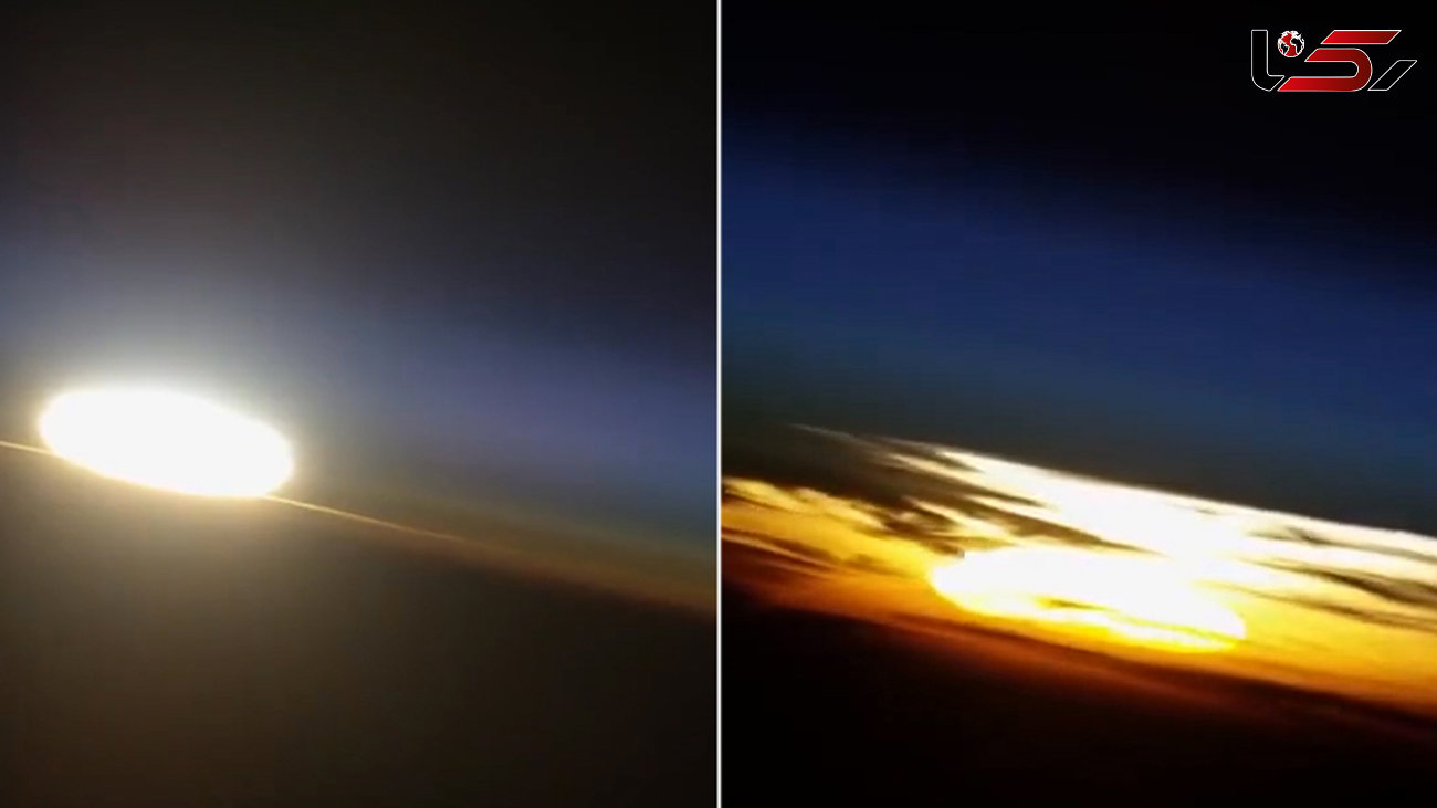 لحظات زیبای طلوع و غروب خورشید از دید دوربین ناسا +فیلم و عکس