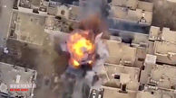 فیلم لحظه انفجار سرباز عراقی که خود را داخل خودرواش منفجر کرد + فیلم