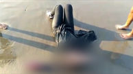فیلم لحظه خودکشی دختر تهرانی در ساحل محمود آباد 