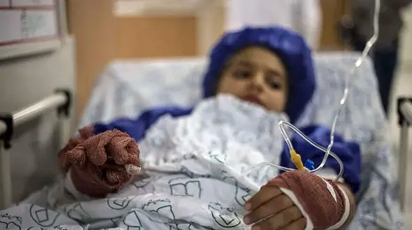 مرگ کودک 2 ساله مهابادی با انفجار گاز