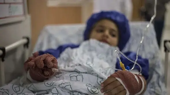 مرگ کودک 2 ساله مهابادی با انفجار گاز