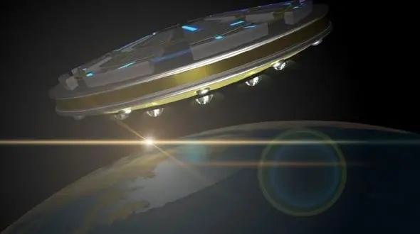 وحشت از پرواز یوفو شی پرنده روی ساختمان + فیلم 