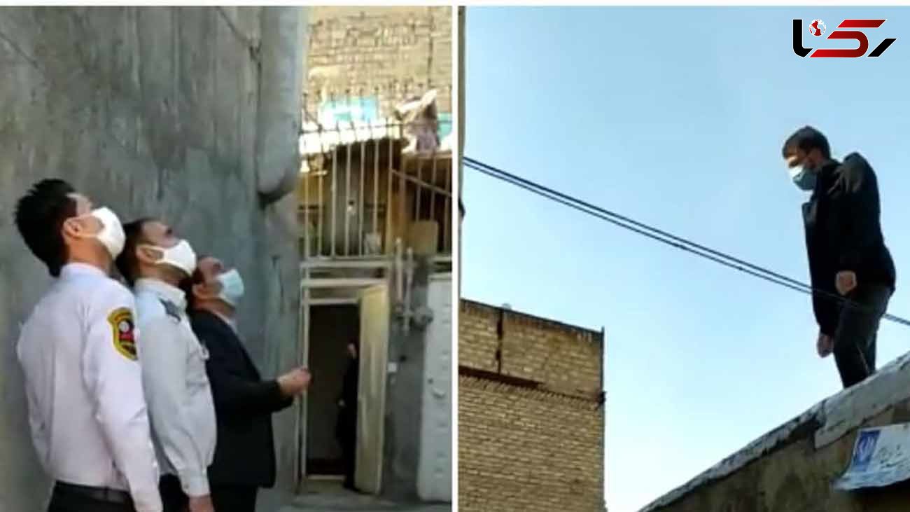 عکس لحظه خودکشی مرد 38 ساله تهرانی + عکس