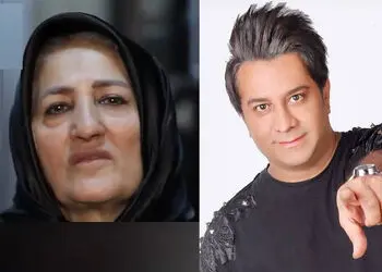فیلم/ یادی کنمی از چیدمان میز عزا و حال و هوای احساسی و تلخ منزل مادری امید جهان با حضور هنرمندان در شام غریبان/ روحش شاد و مسیرش پر نور