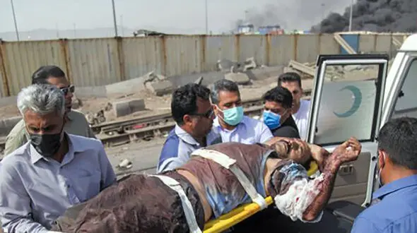 انتقال ۵ نفر از مصدومان حادثه بندرعباس به تهران