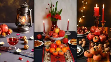 نماهنگ شب یلدا منتشر شد/  از حافظ‌خوانی تا انار و هندوانه + فیلم 