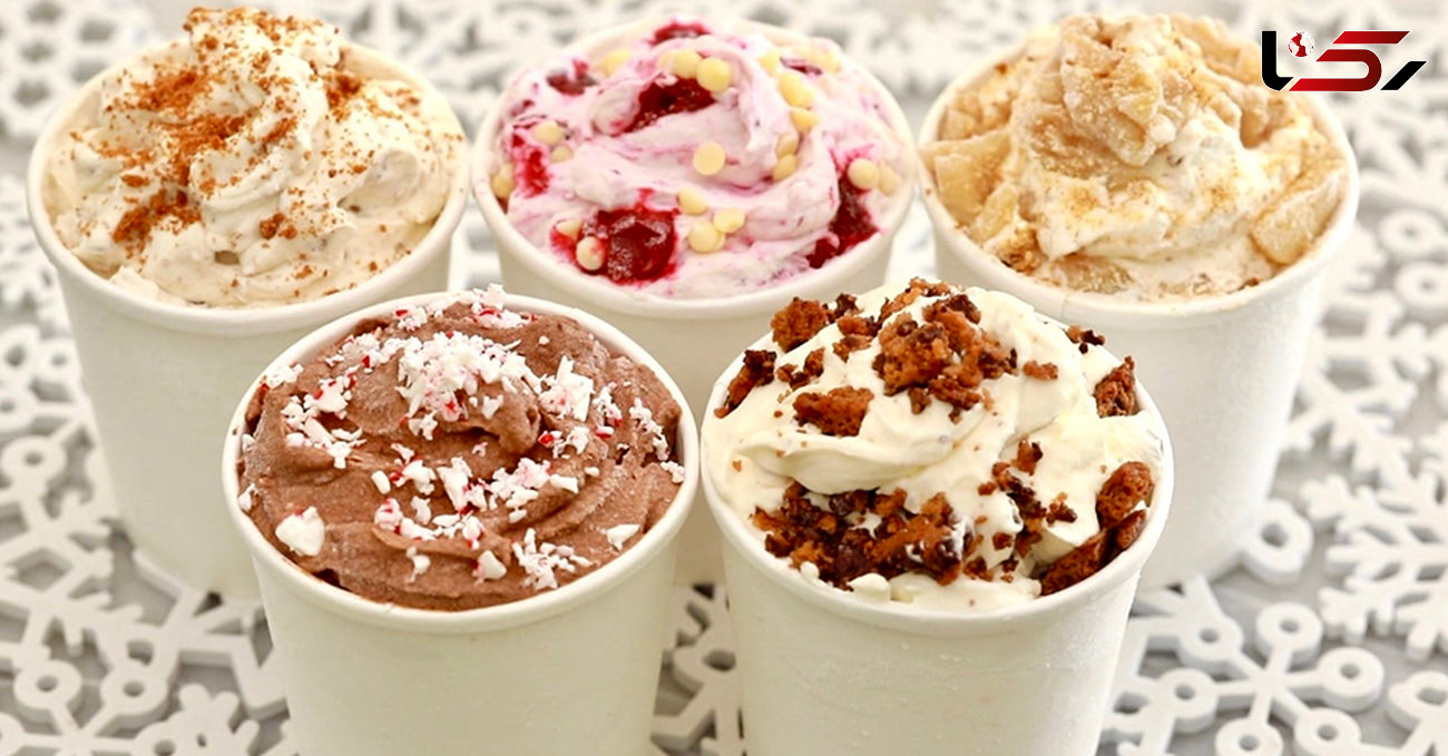 ژله بستنی دو رنگ خوشمزه ترین دسر خانگی+دستور تهیه