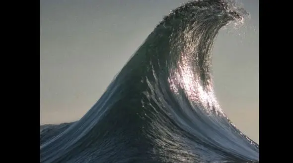 آرامش روح با حرکت آهسته امواج +فیلم