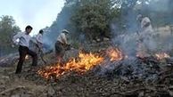  آتش سوزی جنگل های گچساران  ادامه دارد 