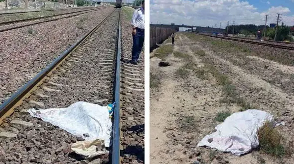 برخورد با قطار جان مادر باردار و پسر خردسالش را گرفت / در نسیم شهر رخ داد