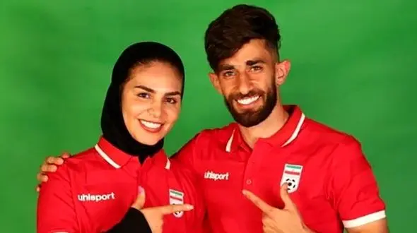 اولین روز مادر شدن یاسمن فرمانی، ستاره تیم ملی فوتبال بانوان ایران و خلاقیت متفاوتش برای عکاسی با تتو/ همسرش هم مثل خودش معروفه+عکس