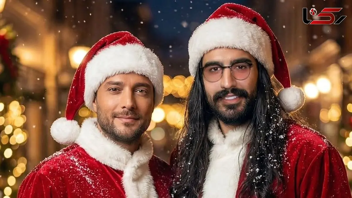 عکس ها | بابانوئل شدن محسن چاوشی، همایون شجریان، علیرضا قربانی، ماکان بند، رضا صادقی، بهنام بانی بامزه و...