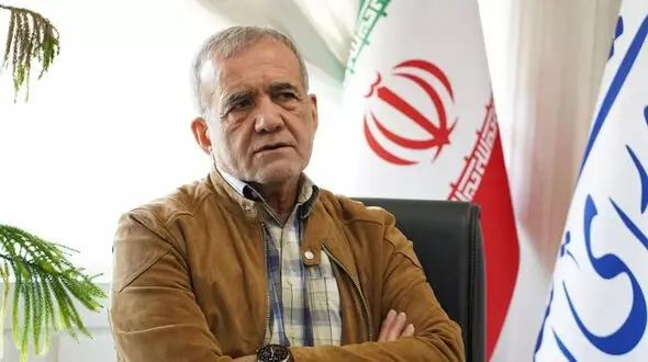 ویدئویی از اشک‌های غم‌انگیز پزشکیان برای همسرش 
