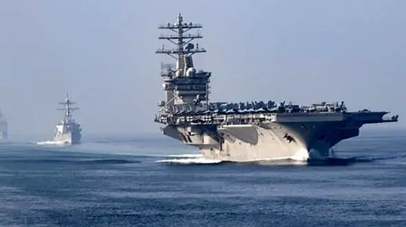 آمریکا با خروج ناو هواپیمابر" نیمیتز" از خلیج فارس سیگنال "تنش زدایی" به تهران صادر کرد