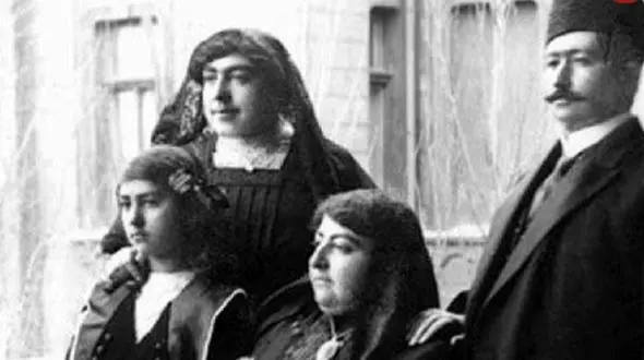 تصویر؛ «ملکه جهان زن محمدعلی شاه» در اروپا؛ سال ۱۲۸۸