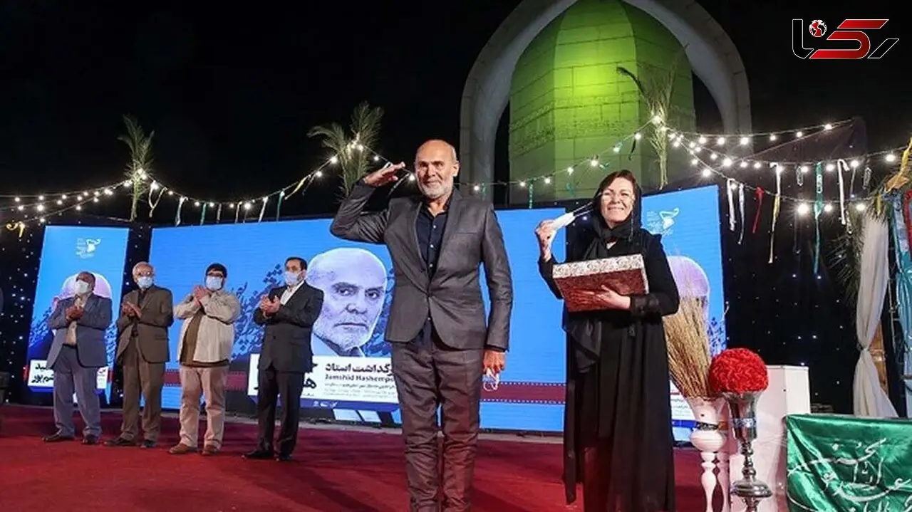 سلام نظامی بازیگر پیشکسوت ایرانی در جشنواره مقاومت + عکس