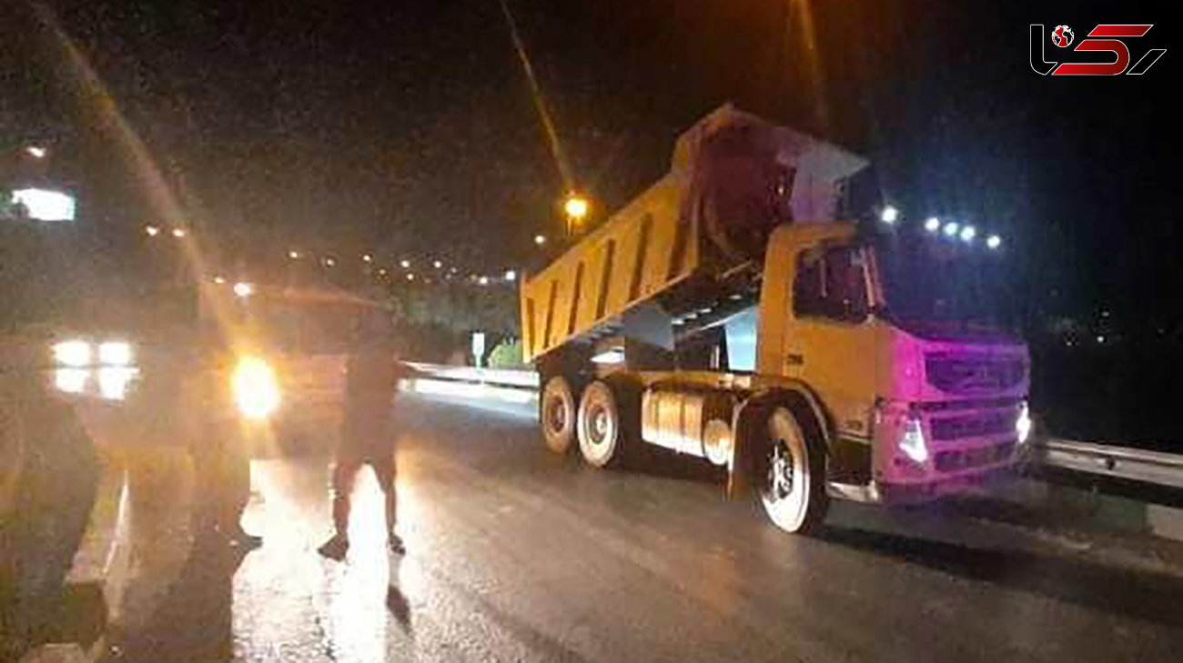 برخورد با تخلفات کامیون‌ها در 46 نقطه از تهران