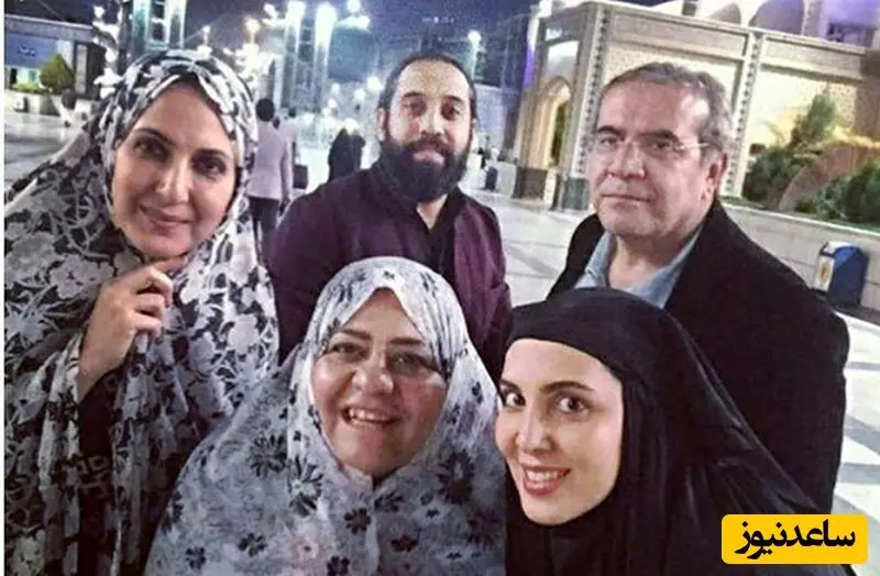 بازیگران در حرم امام رضا