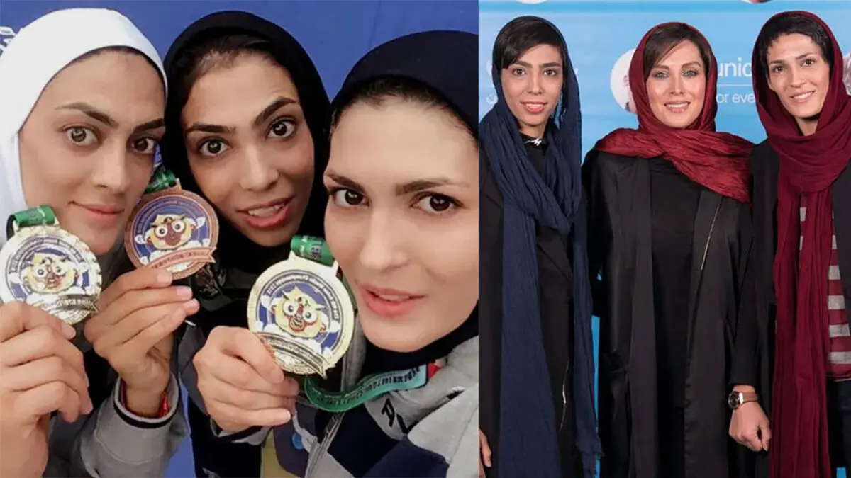 سفر در زمان/ جشن تولد باشکوه الهه و سهیلا منصوریان، خواهران پر افتخار قهرمان در رستوران لاکچری با حضور ارسلان قاسمی، امید جهان و شهربانو منصوریان