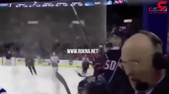 خطری مرگبار که از بیخ گوش گزارشگر رد شد +فیلم 