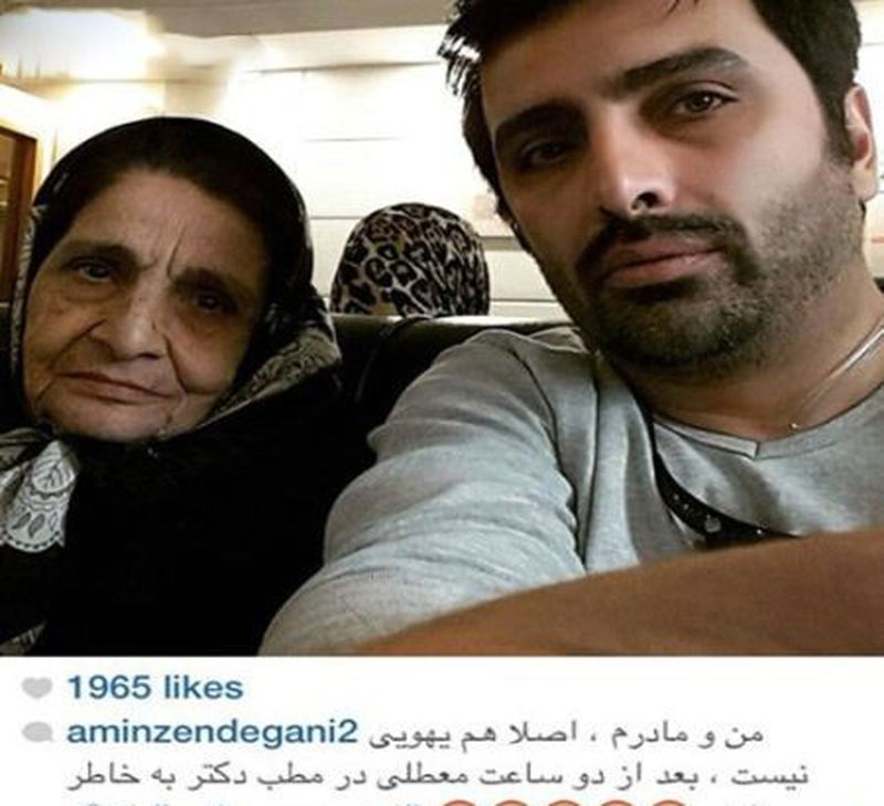 همسر ایکا عبدالرزاقی و مادرشوهرش 