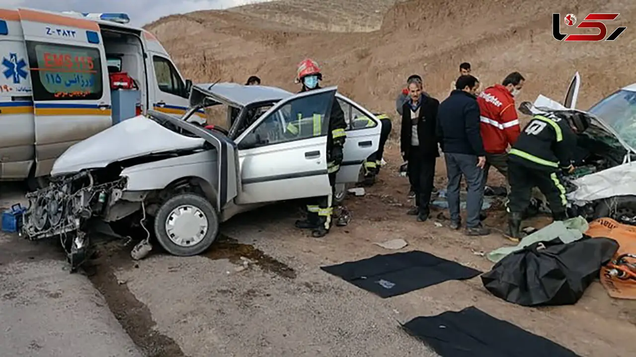 برخورد ۲ خودرو در دهدز 5 مصدوم برجای گذاشت