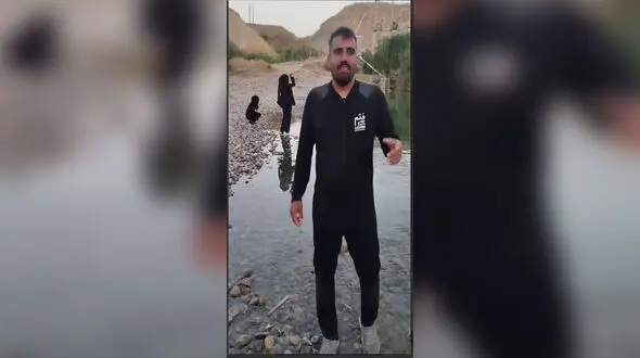 فیلم تلاش امدادگران برای یافتن جوان 41 ساله غرق‌شده در رودخانه سیمره