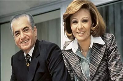 عکس / سفر به ایام قدیم /  اسب سواری فرح پهلوی در کوه های تهران / 5 سال قبل از سقوط شاه !