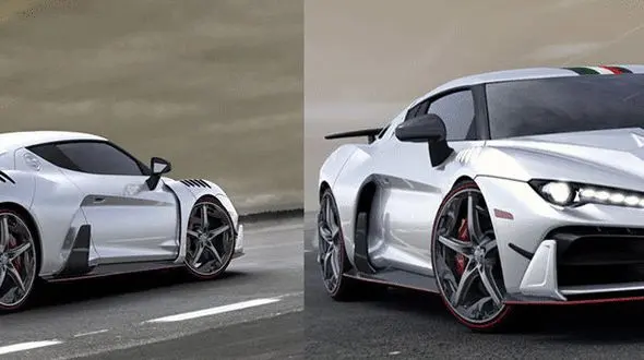 مشهورترین شرکت طراحی ماشین با ابر خودروی ۱۰ سیلندر خود +تصاویر