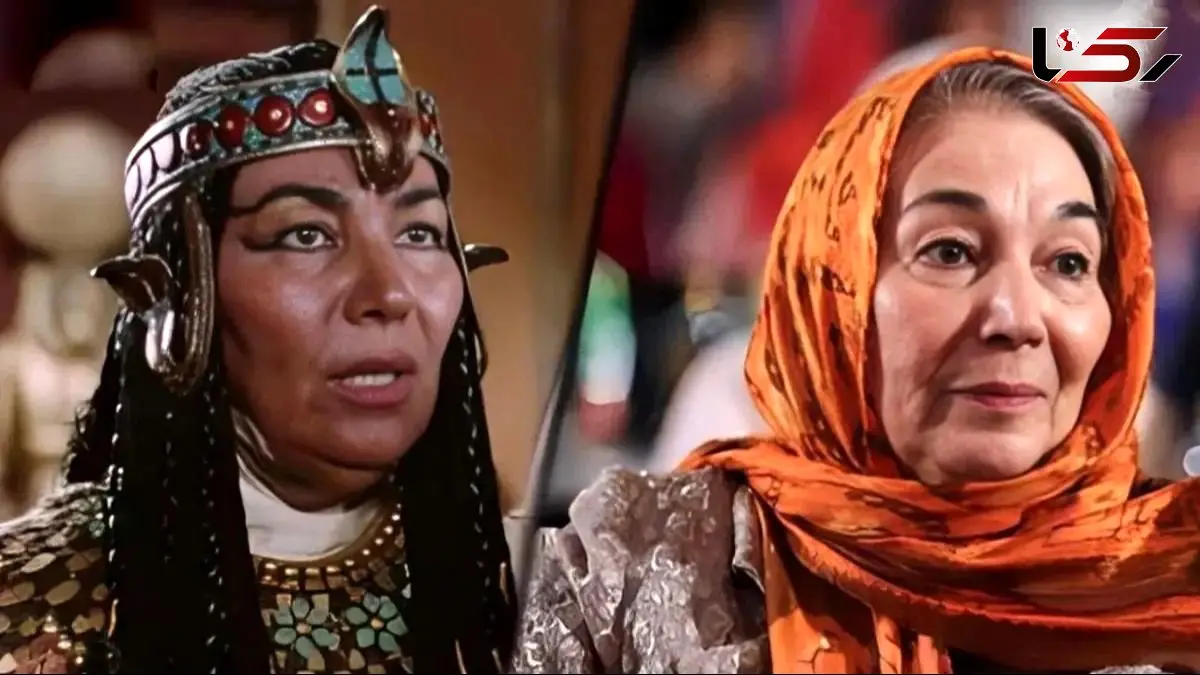 عکس/ سفر در زمان/ بهرام بیضایی در حال گفتگو با «پروانه معصومی» نقش بانوتی در یوسف