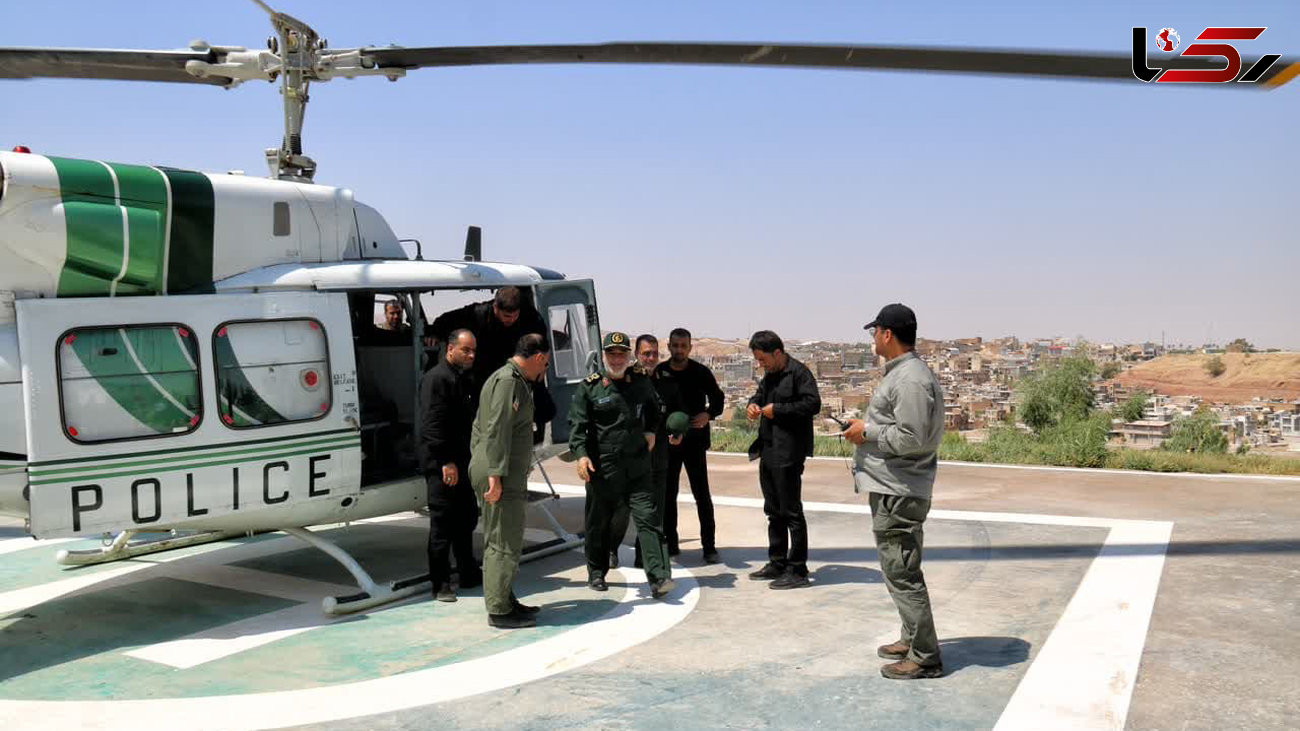 گزارش تصویری رکنا از بازدید فرماندهان سپاه و فراجا از مرز خسروی + عکس