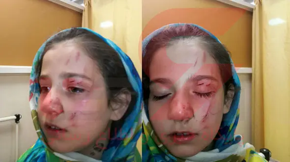 اقدام وحشیانه یک زن با فائزه 10 ساله در یک کوچه بن بست در اصفهان + عکس و فیلم دوربین مداربسته