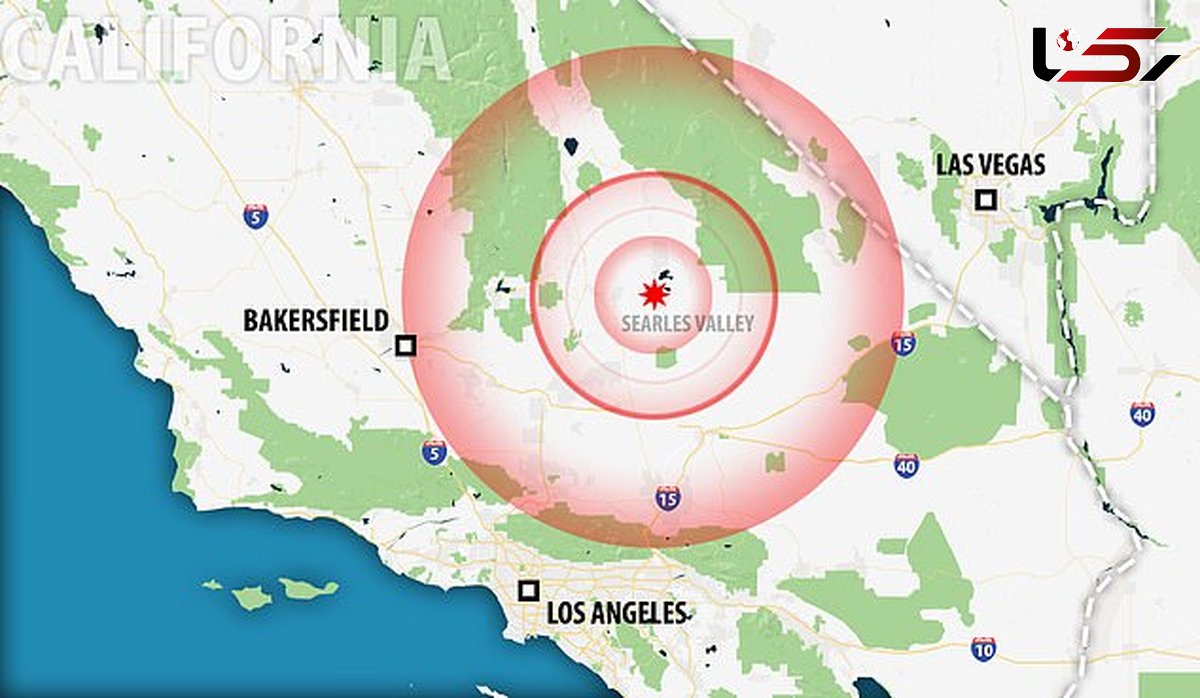 زلزله مرگبار در کالیفرنیا+فیلم و عکس