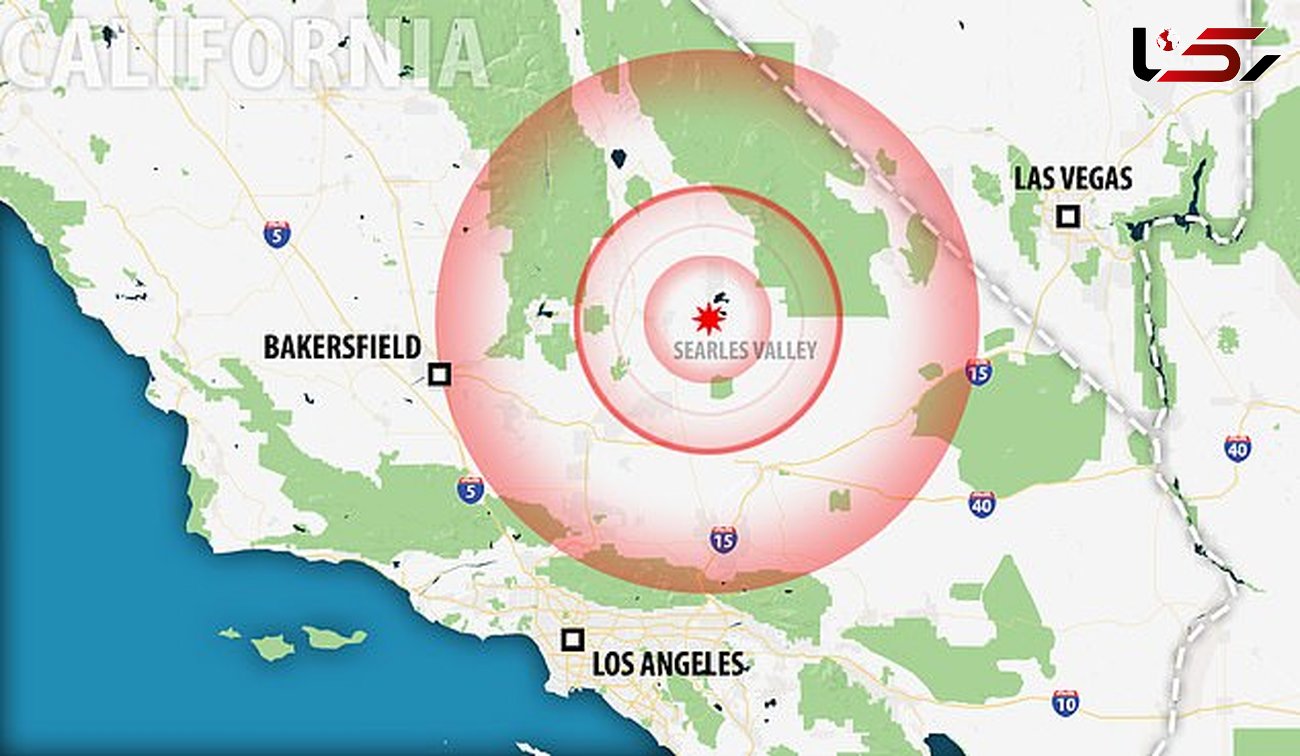 زلزله مرگبار در کالیفرنیا+فیلم و عکس