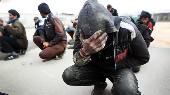 دستگیری 10 معتاد در بوکان