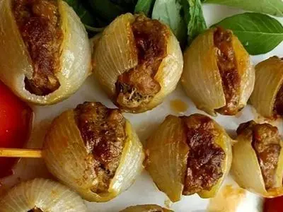 طرز تهیه کباب پیاز غذای ترکیه ای / فیلم