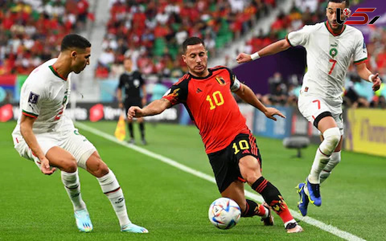 مراکش ستاره های بلژیک را به هم دوخت / جام جهانی 2022 قطر