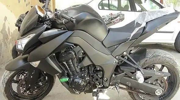 ویراژ دادن موتورسیکلت 5 میلیاردی در خیابان های ابهر