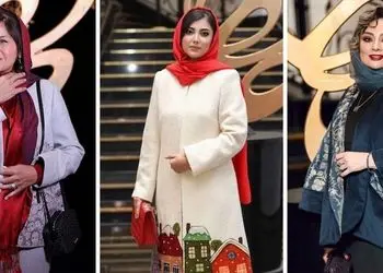 عکس ها / پر سرو صداترین تیپ و استایل های خانم بازیگران در جشن حافظ / از نازنین بیاتی تا نفیسه روشن و الیکا عبدالرزاقی ...از یکتا ناصر تا شیلا خداداد و ...