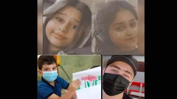 مرگ تلخ 5 دانش آموز دختر و پسر زیر آوار ساختمان متروپل آبادان + عکس