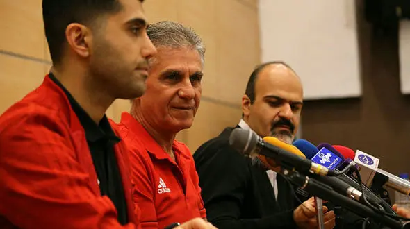 کی‌روش همراه تیم ملی به تهران می‌آید