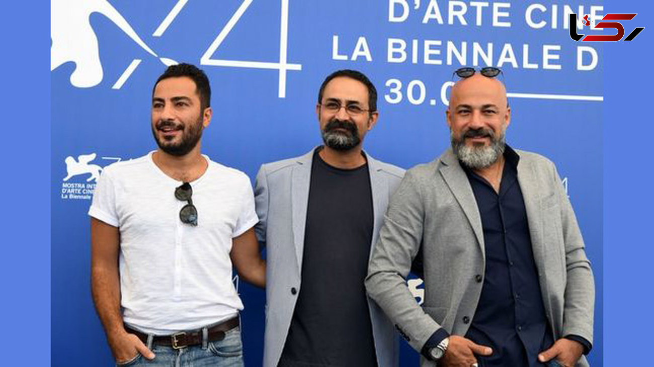 امیر آقایی، نوید محمدزاده و وحید جلیلوند در جشنواره فیلم ونیز + فیلم