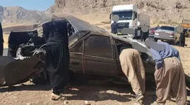 مرگ تلخ خواننده جوانرودی در واژگونی پژوپارس در محور روانسر–کامیاران + فلیم