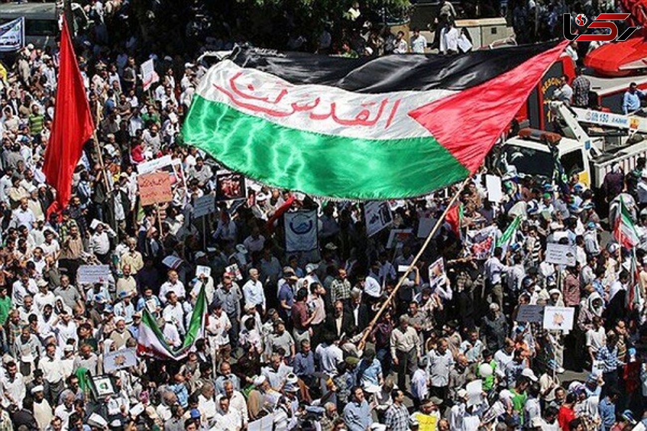 مشهد یکپارچه آماده راهپیمایی روز قدس/ اجرای برنامه های متعدد در حمایت از مردم فلسطین 
