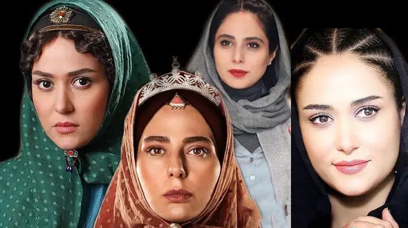 عکس همه هووهای جریان با گریم و بدون گریم ! + اسامی
